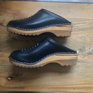 Swedish Troentorp Clogs Navy 40
